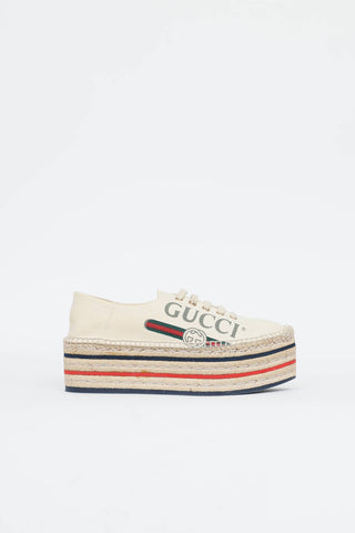 Gucci Espadrilles Platform Sneaker