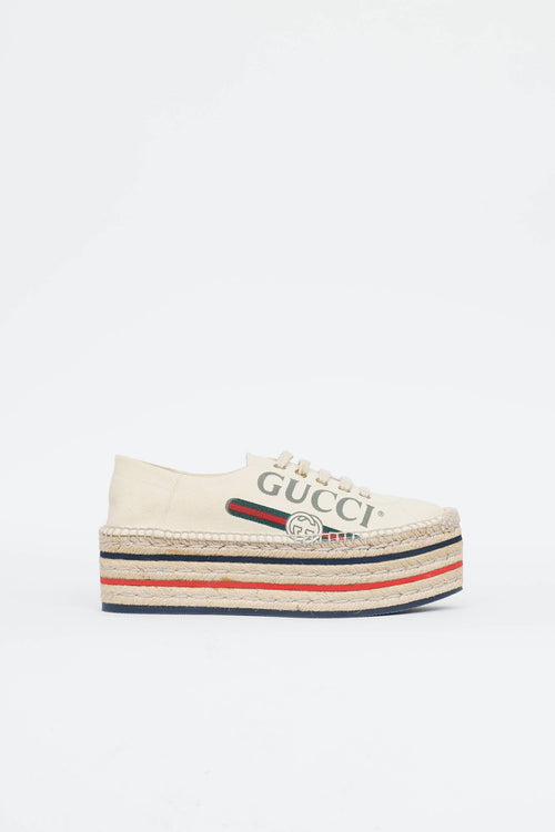 Gucci Espadrilles Platform Sneaker