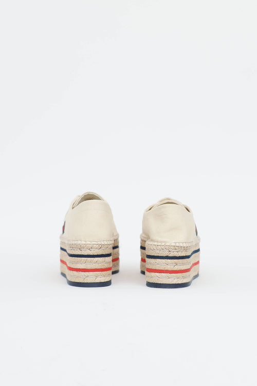 Gucci Espadrilles Platform Sneaker