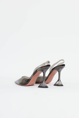 Amina Muaddi PVC Slingback Pump
