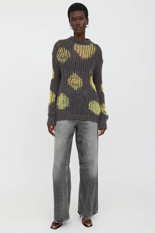 Open Weave Sweater