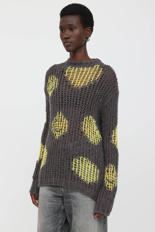 Open Weave Sweater