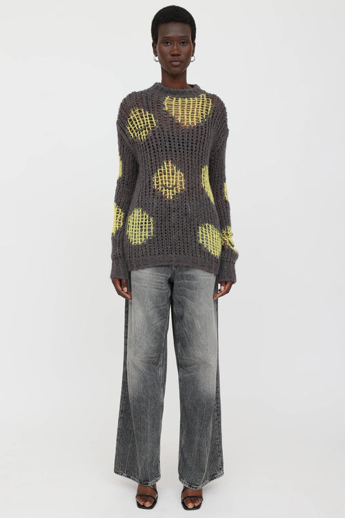 Open Weave Sweater