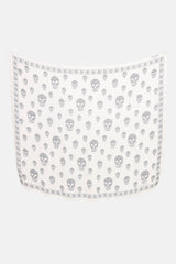 McQueen Silk Skull Scarf