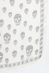 McQueen Silk Skull Scarf