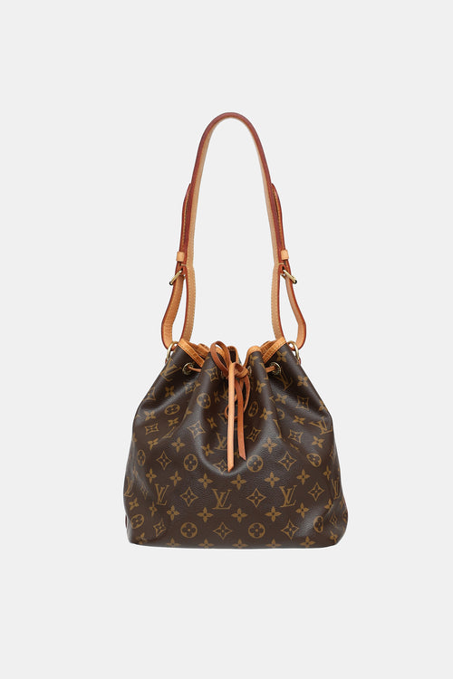 Louis Vuitton 2010 Monogram Petit Noé Bucket Bag