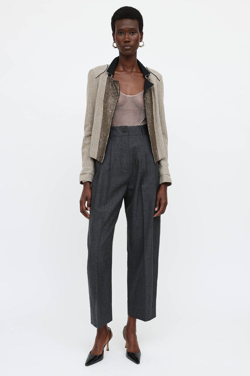 Studio Nicholson Pleated Acuna Trousers