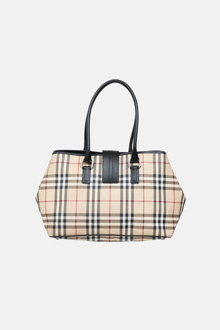Burberry Nova Check Eden Satchel Bag