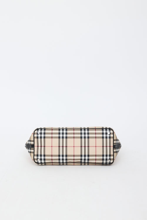 Burberry Nova Check Eden Satchel Bag