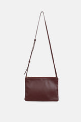 Celine Leather Large Trio Crossbody Bag