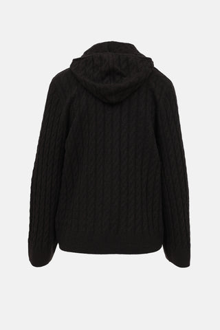 Toteme Cable Knit  Hoodie