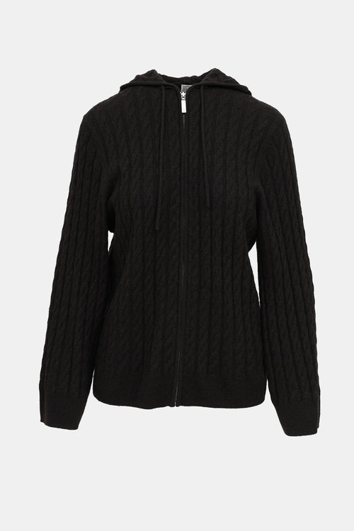 Toteme Cable Knit  Hoodie