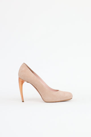 McQueen Suede Pump