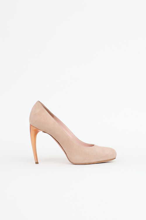 McQueen Suede Pump