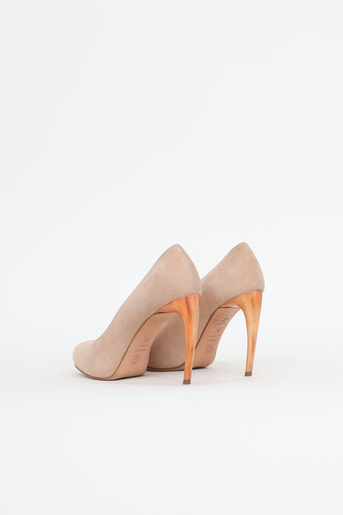 McQueen Suede Pump