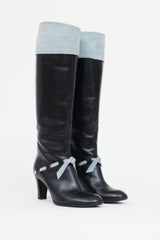 Marc Jacobs Leather Bow Boot