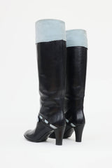 Marc Jacobs Leather Bow Boot