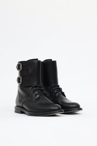 Saint Laurent Patti Buckle Boot