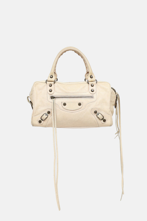 Balenciaga Praline Motocross Twiggy Bag