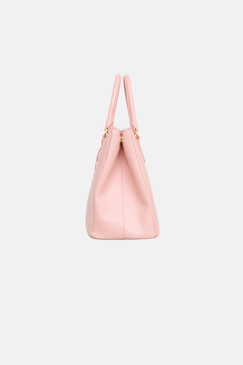 Prada 2013 Saffiano Double Zip Medium Galleria Bag