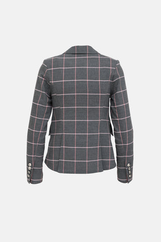 Smythe Plaid Blazer