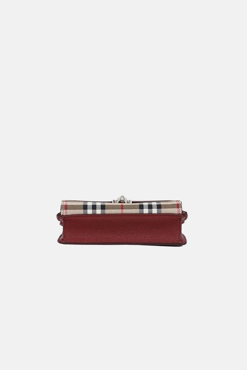 Burberry Macken Check Crossbody Bag
