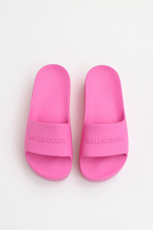 Balenciaga Chunky Platform Slides