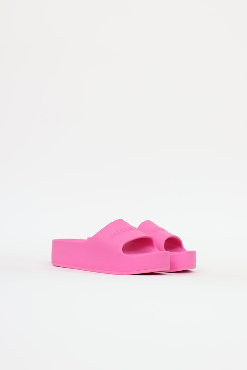 Balenciaga Chunky Platform Slides