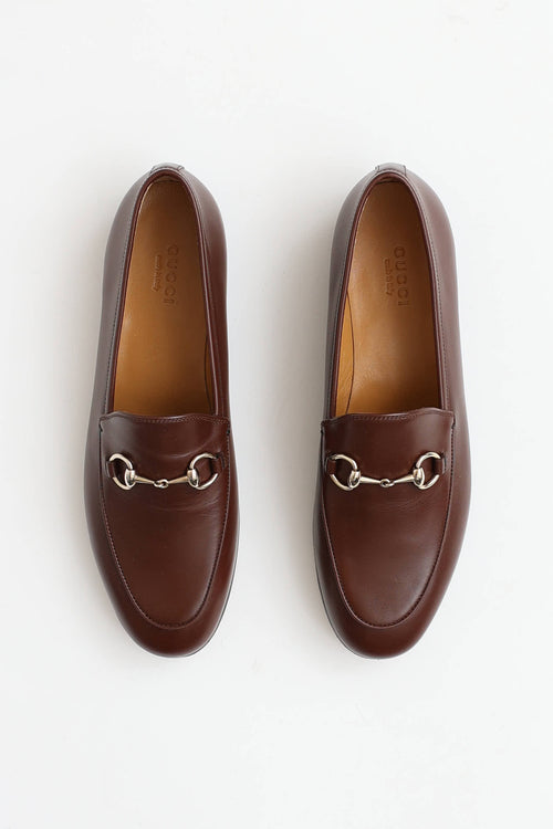 Gucci Leather Jordaan Loafer