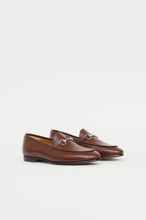 Gucci Leather Jordaan Loafer