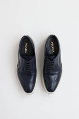 Prada Wingtip Platform Brogues