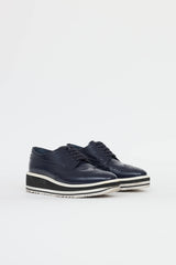 Prada Wingtip Platform Brogues