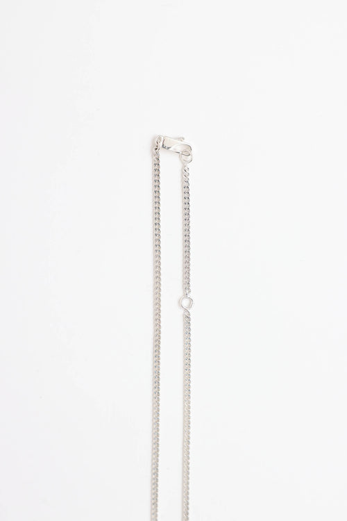 Sterling Siver GG Tag Necklace