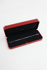 Cartier 18K White Gold Chain Santos Bracelet
