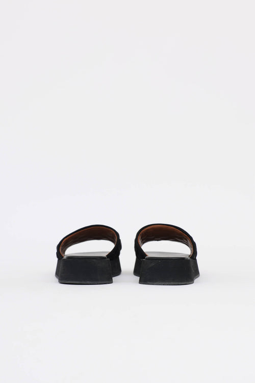 Alaïa Petal Knit Platform Sandal