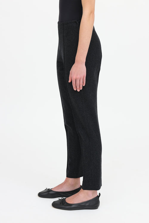 Wool Blend Panel Pant
