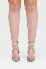 Valentino Rockstud Wrap Pump