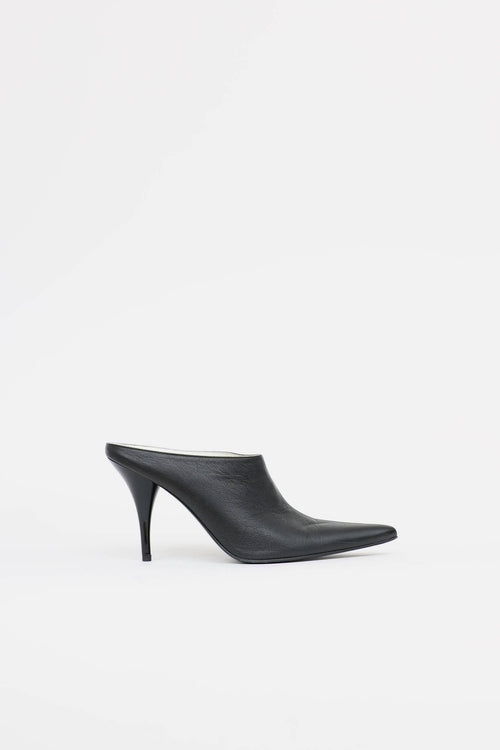 Celine Leather 70mm Mule
