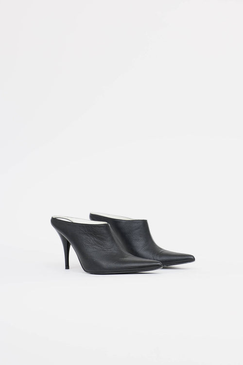 Celine Leather 70mm Mule