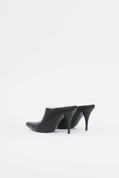 Celine Leather 70mm Mule
