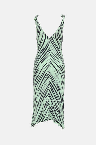 Proenza Schouler Abstract Striped Dress