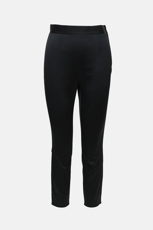 Dolce & Gabbana C. 1990s Satin High Rise Pant