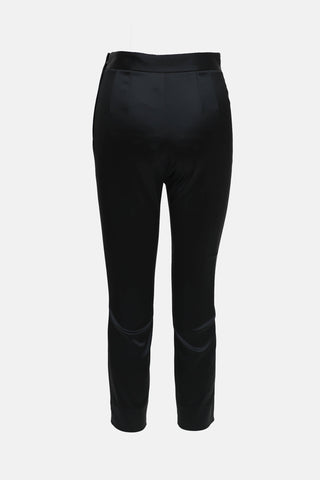 Dolce & Gabbana C. 1990s Satin High Rise Pant
