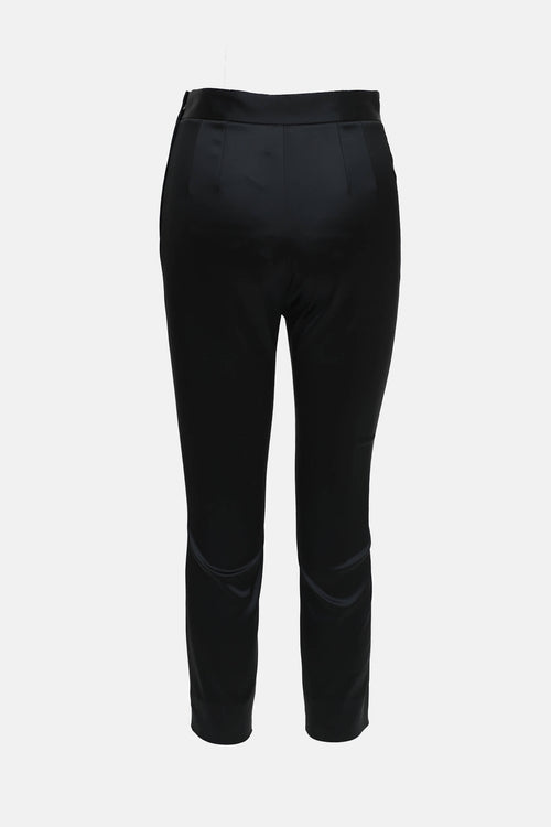 Dolce & Gabbana C. 1990s Satin High Rise Pant