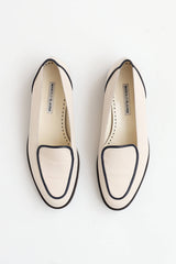 Manolo Blahnik Leather Foco Loafer