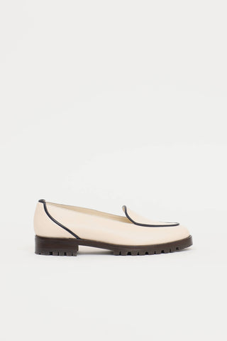 Manolo Blahnik Leather Foco Loafer
