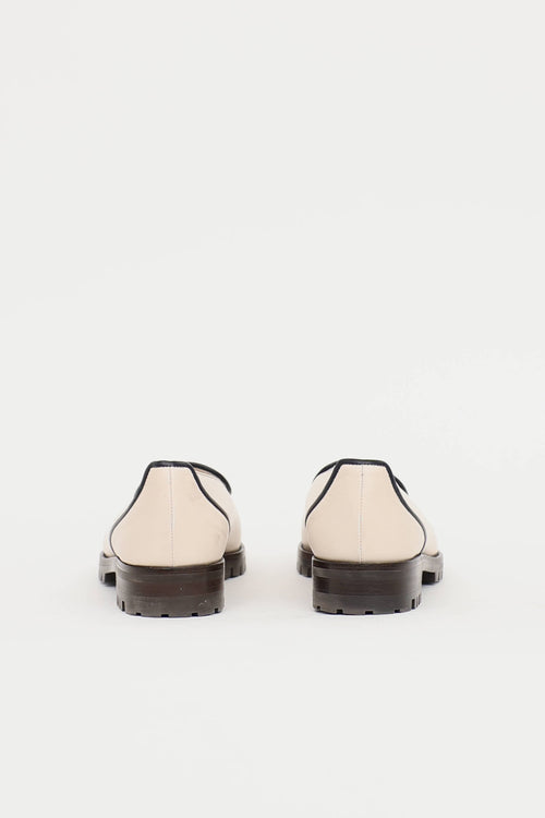 Manolo Blahnik Leather Foco Loafer