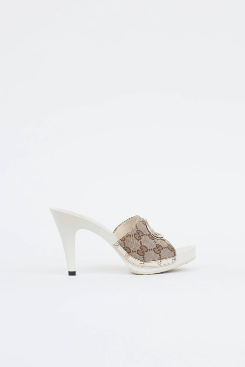 Gucci GG Monogram Mule