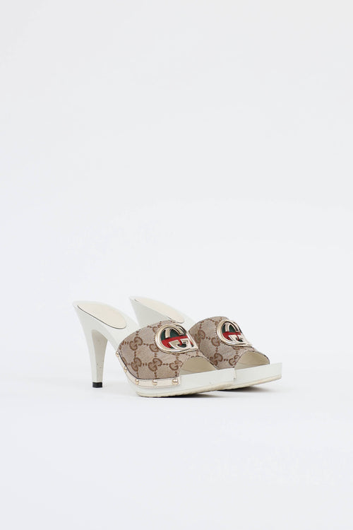 Gucci GG Monogram Mule