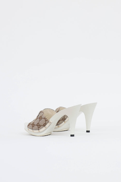 Gucci GG Monogram Mule
